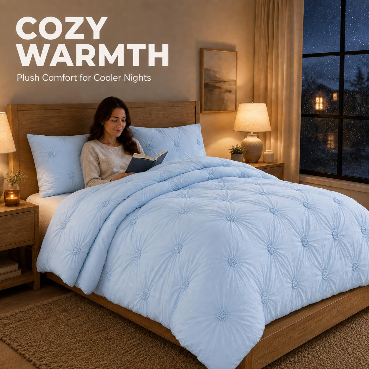 Swift Home détail microfibre double brossée, douceur et confort visible