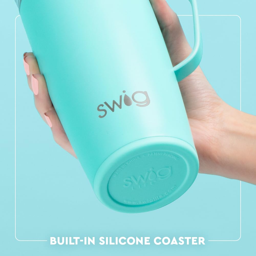 Swig Life mug placé en porte-gobelet de voiture pour confort en trajet