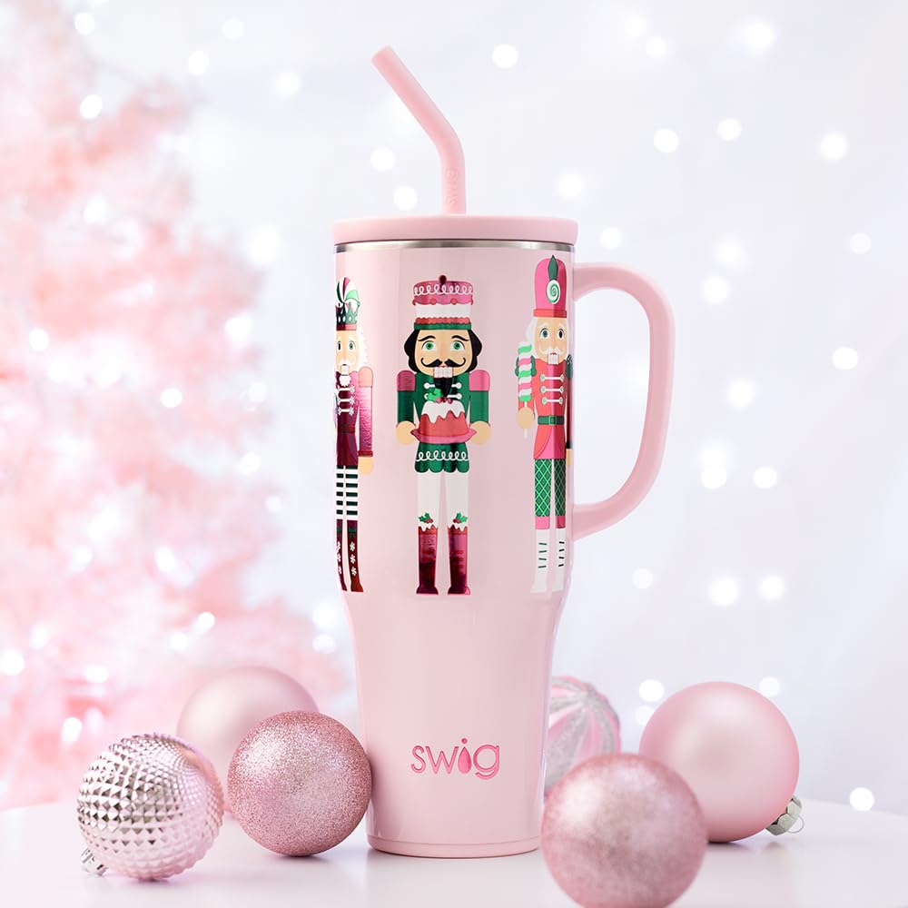 Swig Life mug 40oz tenu à la main avec poignée, transporte facilement de grandes boissons