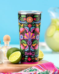 Swig Life couvercle avec curseur illustrant étanchéité et facilité d'utilisation