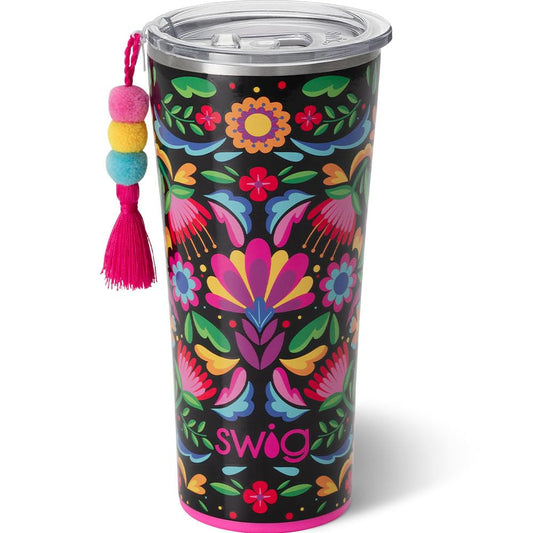 Swig Life Caliente face avant montrant le design coloré et isolation