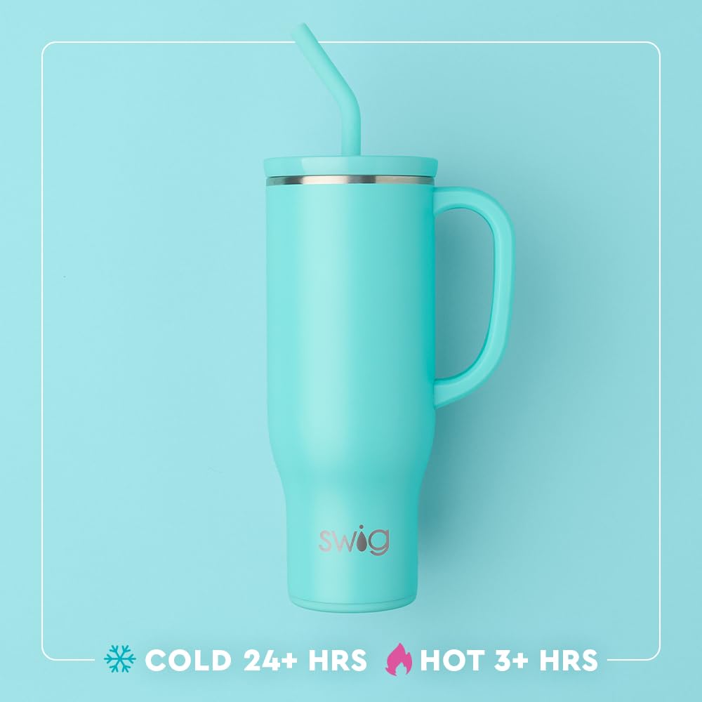 Swig Life paille avec embout silicone pour confort de boisson réutilisable