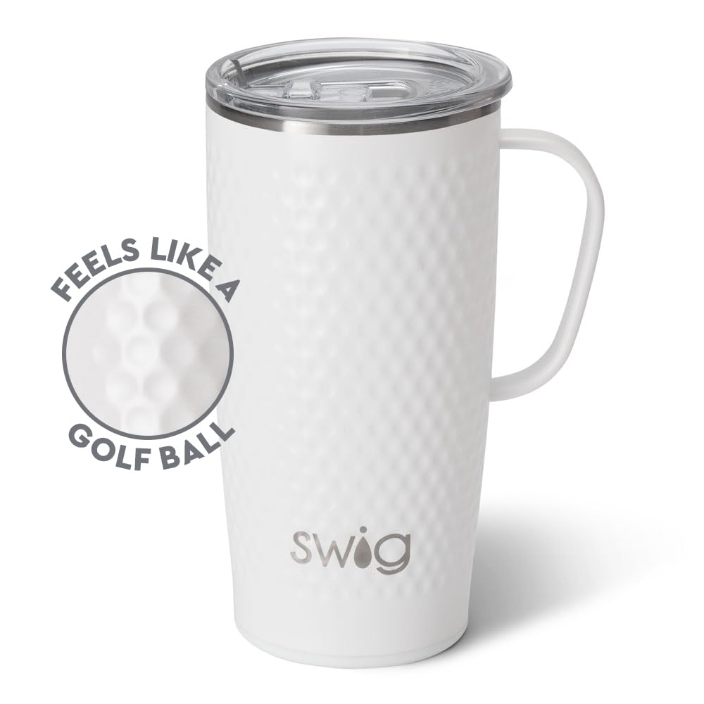 Swig Life motif Golf Ball détail de l'anse offrant prise confortable