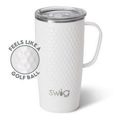 Swig Life motif Golf Ball détail de l'anse offrant prise confortable