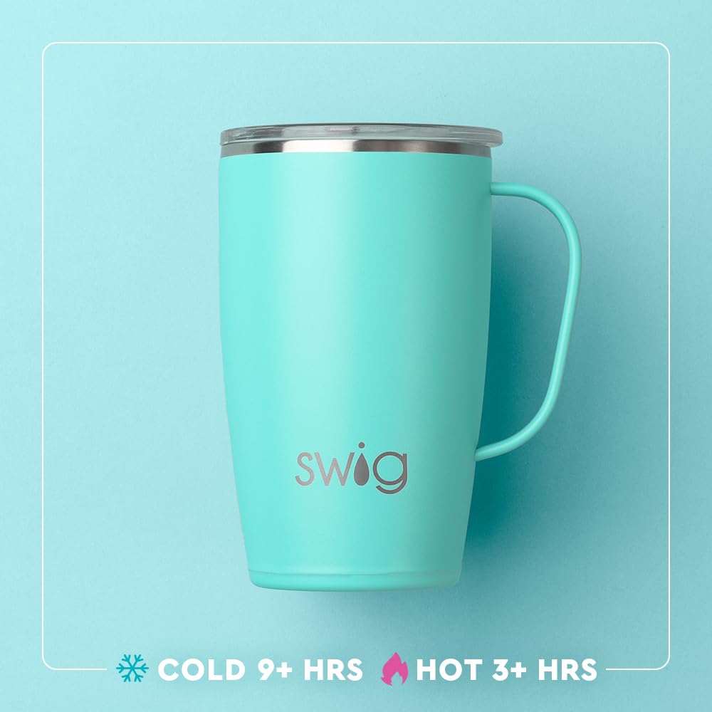 Swig Life couvercle avec curseur compatible paille anti-éclaboussures