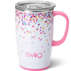 Swig Life gobelet Confetti face montrant le motif et isolation
