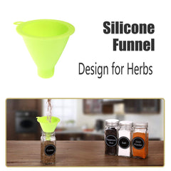 SWOMMOLY entonnoir en silicone en usage pour remplissage propre