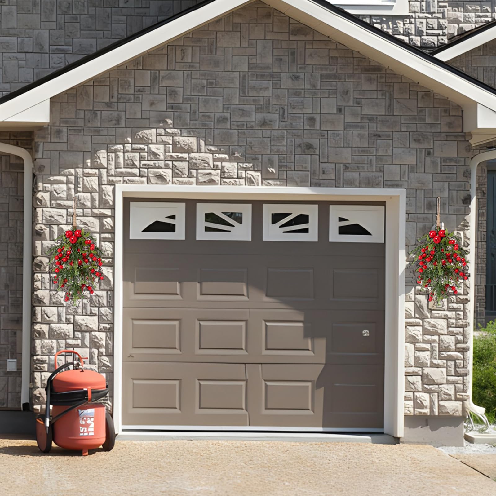SY Super Bang guirlande sur porche abrité résistante et décorative