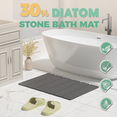 SYIPO tapis en usage près de la douche maintenant sol sec