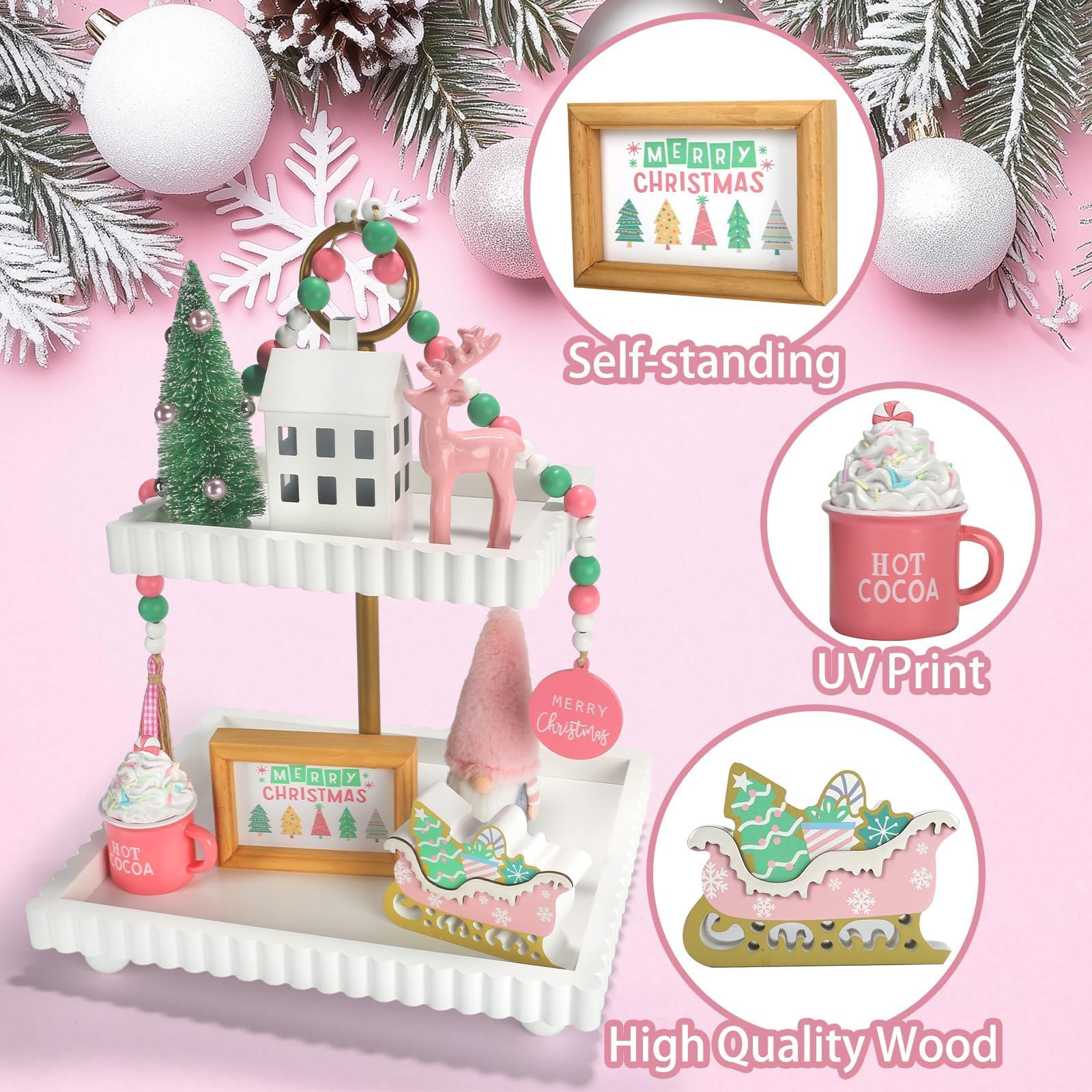 SYNCVIBE gnome gros plan sur bonnet en tissu avec texture chaleureuse