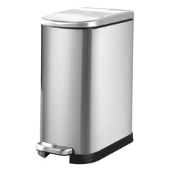 SYNCVIBE poubelle face avant argent moderne et compacte bénéfice esthétique
