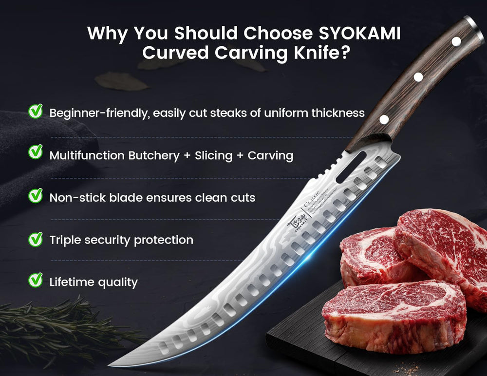 SYOKAMI présentoir d'emballage cadeau élégant idéal pour offrir aux cuisiniers