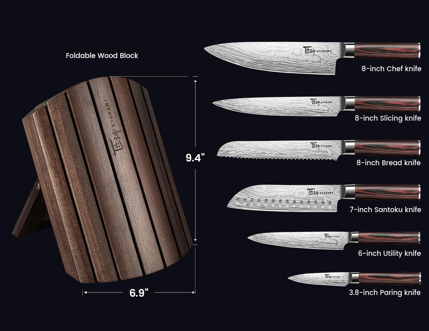 SYOKAMI ensemble mis en scène dans cuisine, style et fonctionnalité