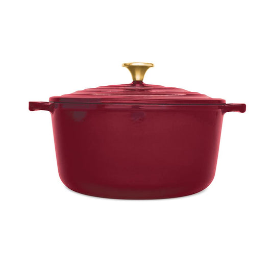 T-fal cocotte face avant rouge montrant design et solidité pour cuisson fiable