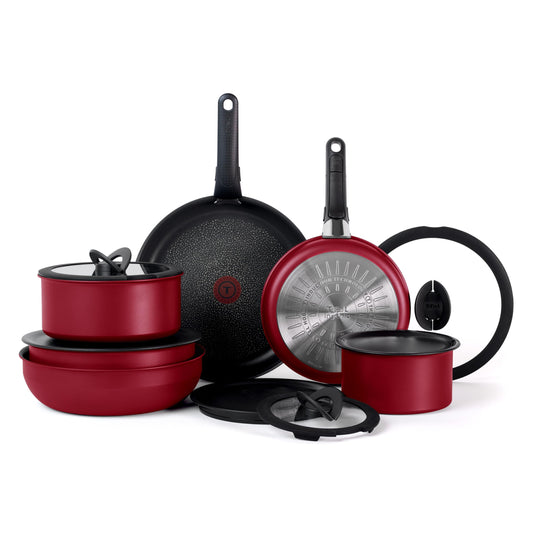 T-fal Ingenio ensemble empilé pour gain de place et rangement optimisé