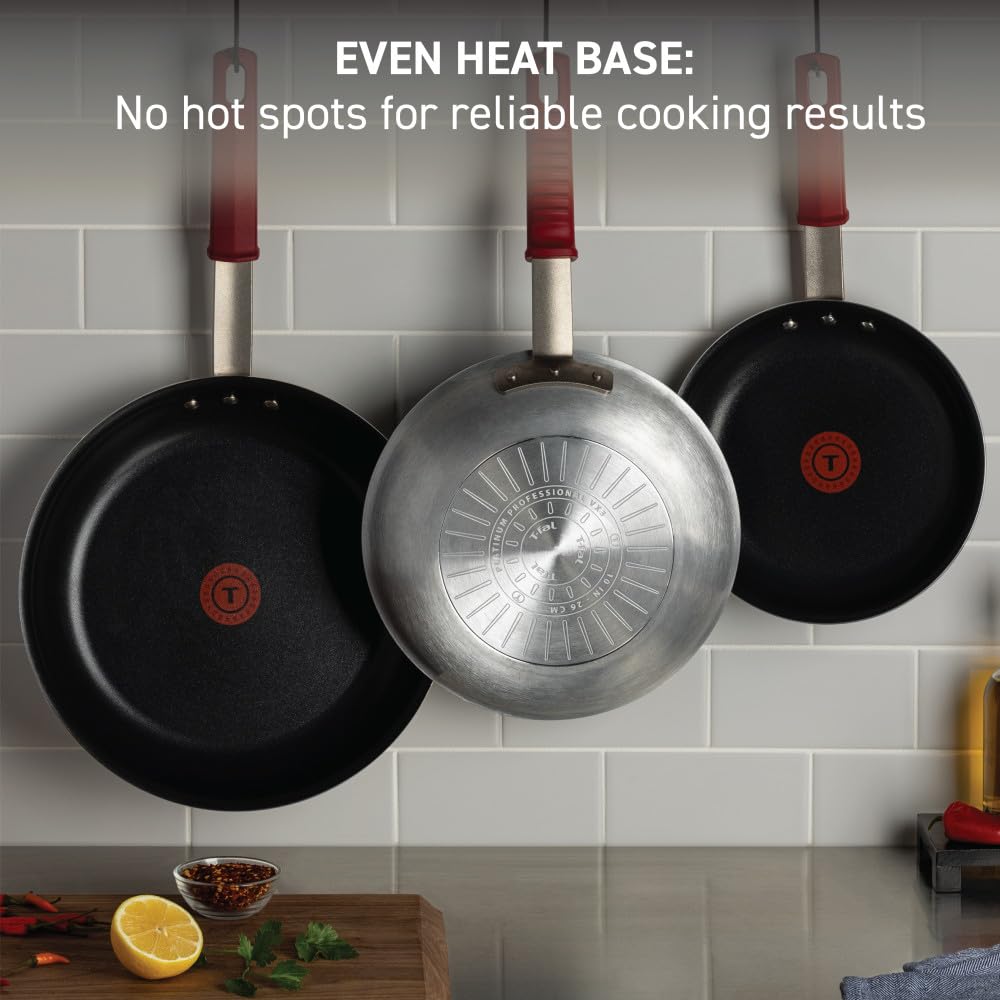 T-fal vue du fond chauffant montrant diffusion homogène de la chaleur