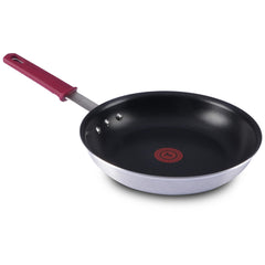 T-Fal poêle VX3 face avant montrant l’esthétique brossée et prise en main sûre