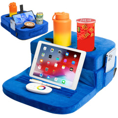 TabCouchCaddy face avant emballage montrant organisation et facilité d'accès