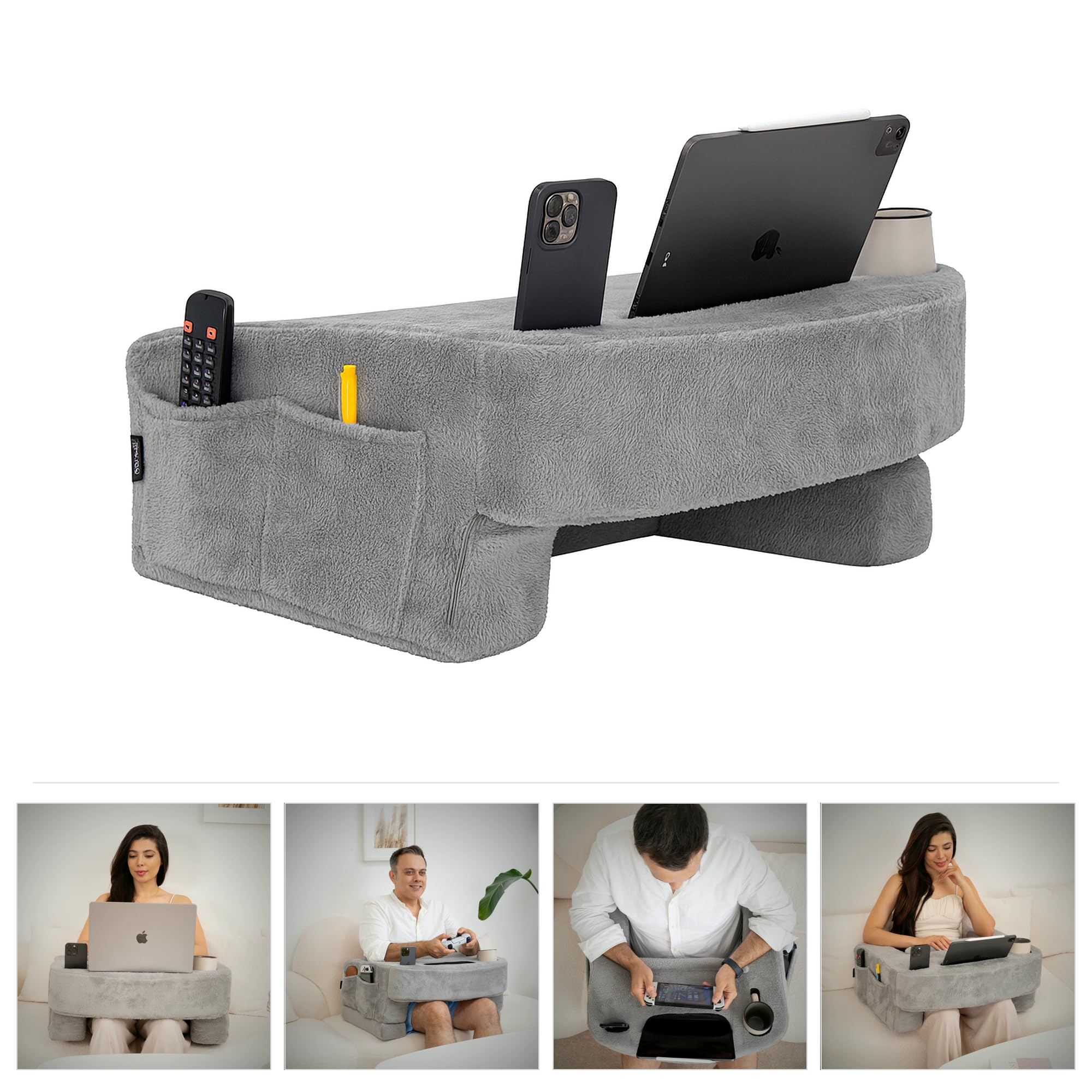 TabCouchCaddy housse amovible facilitant le nettoyage et l'entretien