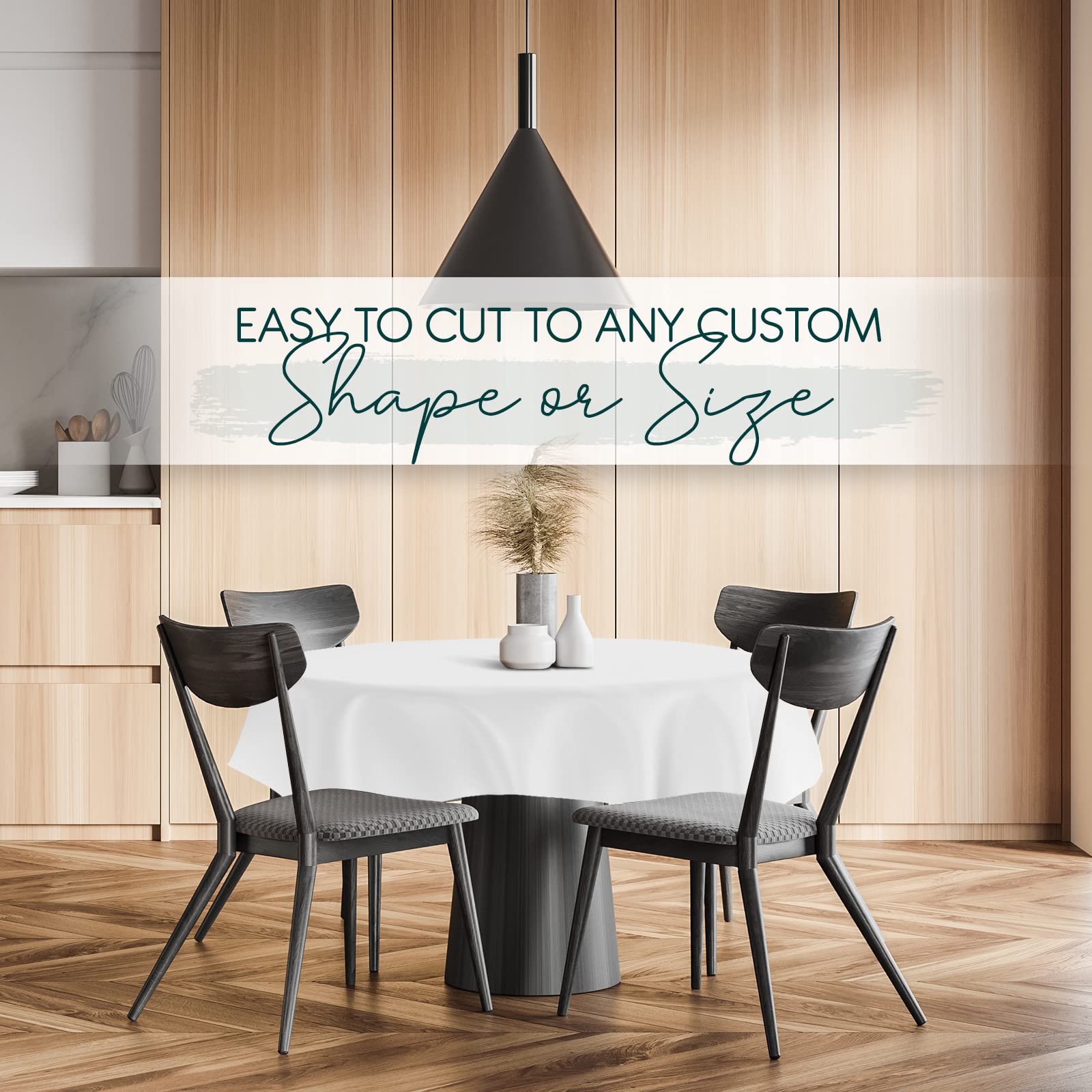 tablecloths by design sur table en situation repas antidérapant
