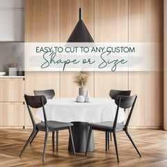 tablecloths by design sur table en situation repas antidérapant