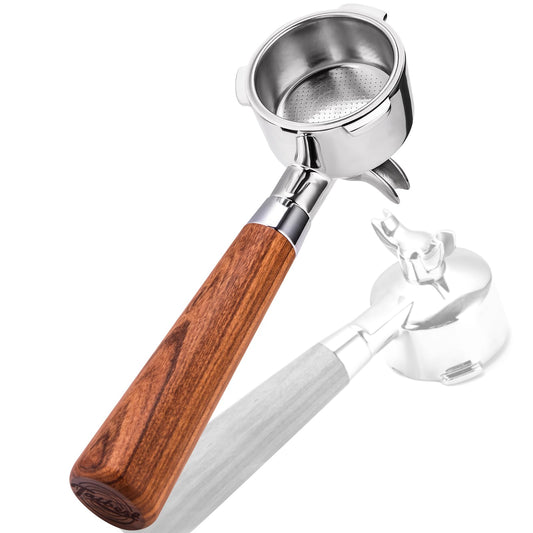 TaiBest porte-filtre face avant montrant construction inox durable et design compact