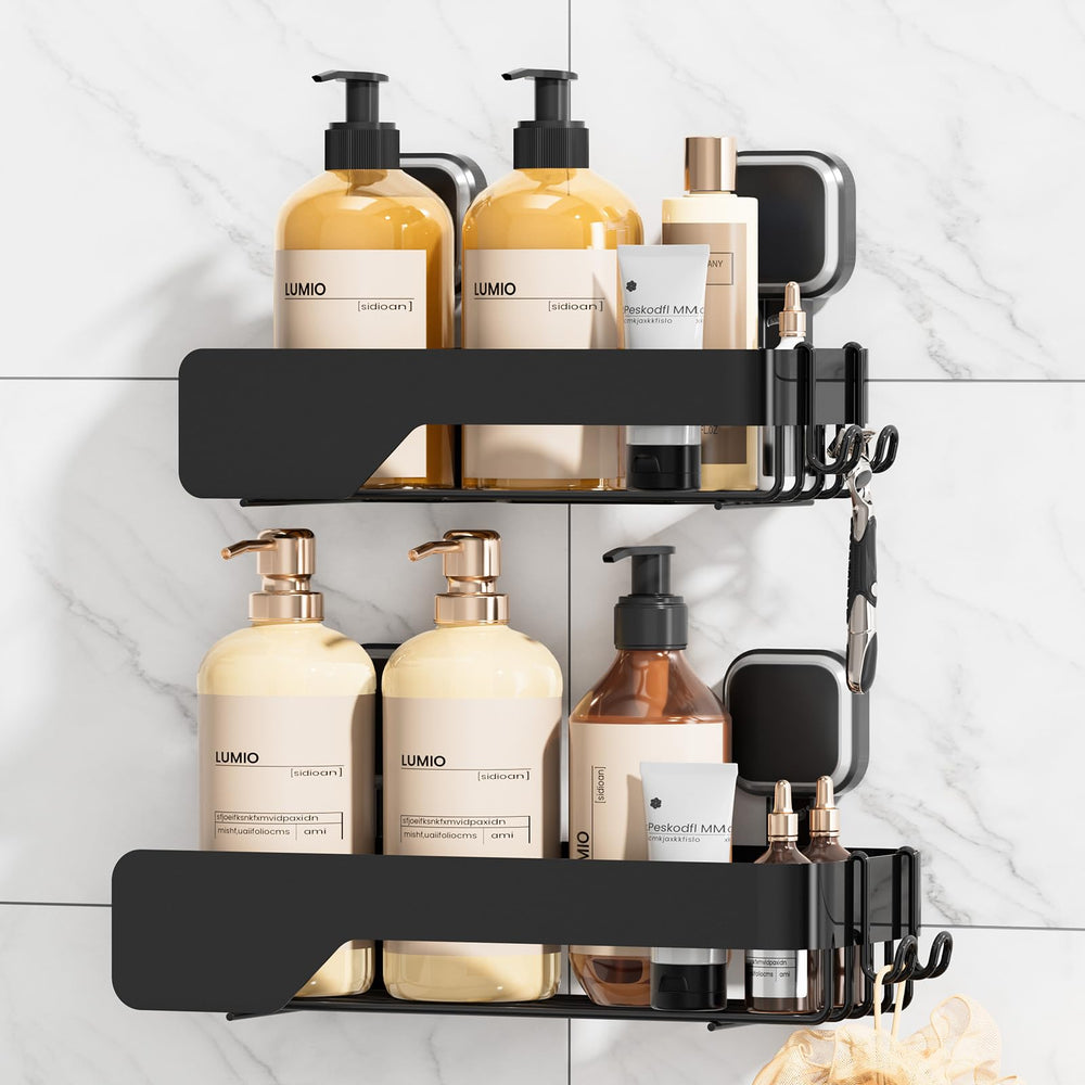 TAILI étagère de douche face, rangement ordonné immédiat
