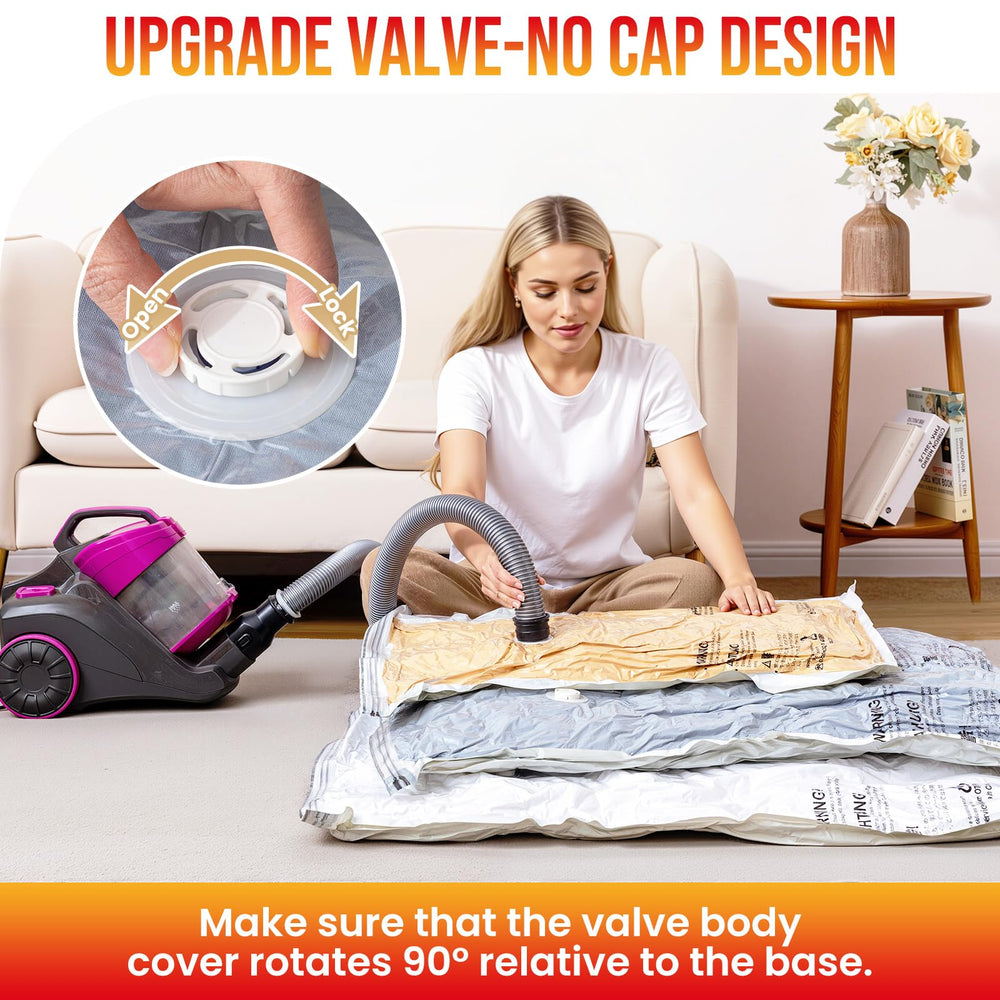 TAILI sac compressé contenant une couette, gain d'espace visible