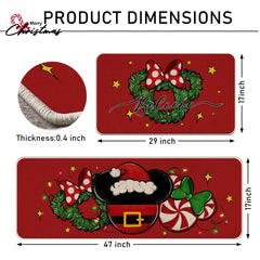 Tailus gros plan motif Santa haute définition renforce l’ambiance