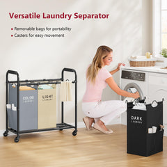 Tajsoon sac détachable avec poignées métalliques, transport facilité