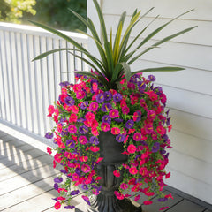 TakeArt bouquet liseron face montrant volume réaliste et couleur durable