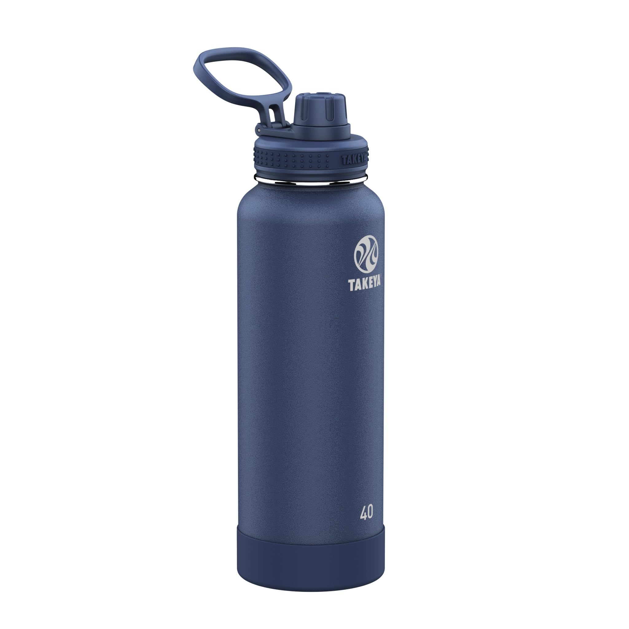 Takeya Actives face avant Midnight Blue montrant design durable et capacité