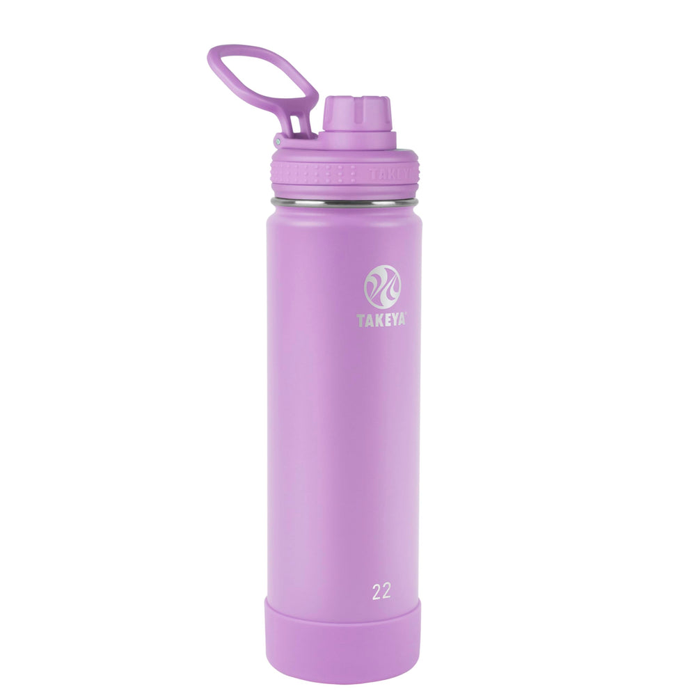 Takeya Actives face lilas montrant design élégant et portabilité