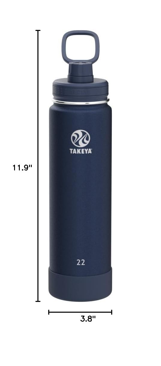 Takeya Actives posée dans sac de sport démontrant usage gym et voyage