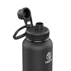 Takeya Actives gros plan du bouchon à bec, étanchéité et confort de boisson