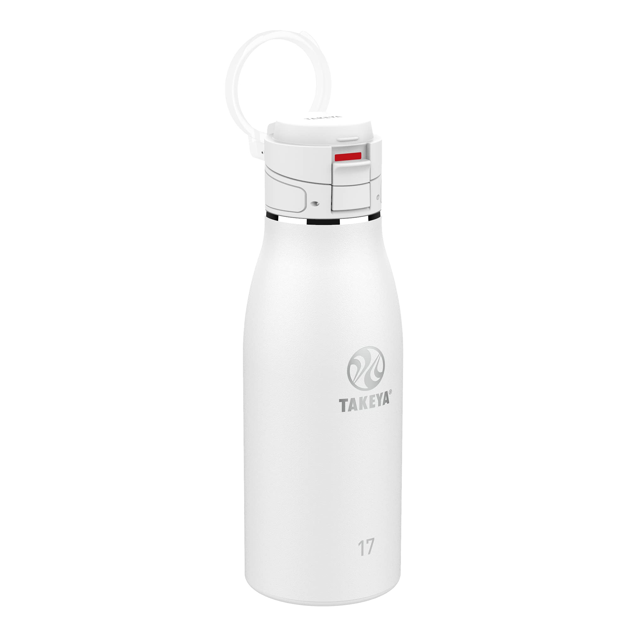 Takeya mug Traveler face avant Arctic montrant le design et la couleur, pratique pour voyages