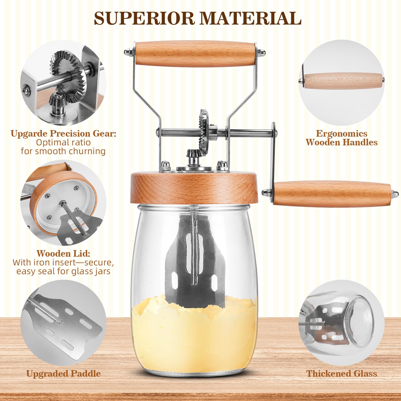 Tanedar beurre maison présenté pour inspirer tartinades et recettes