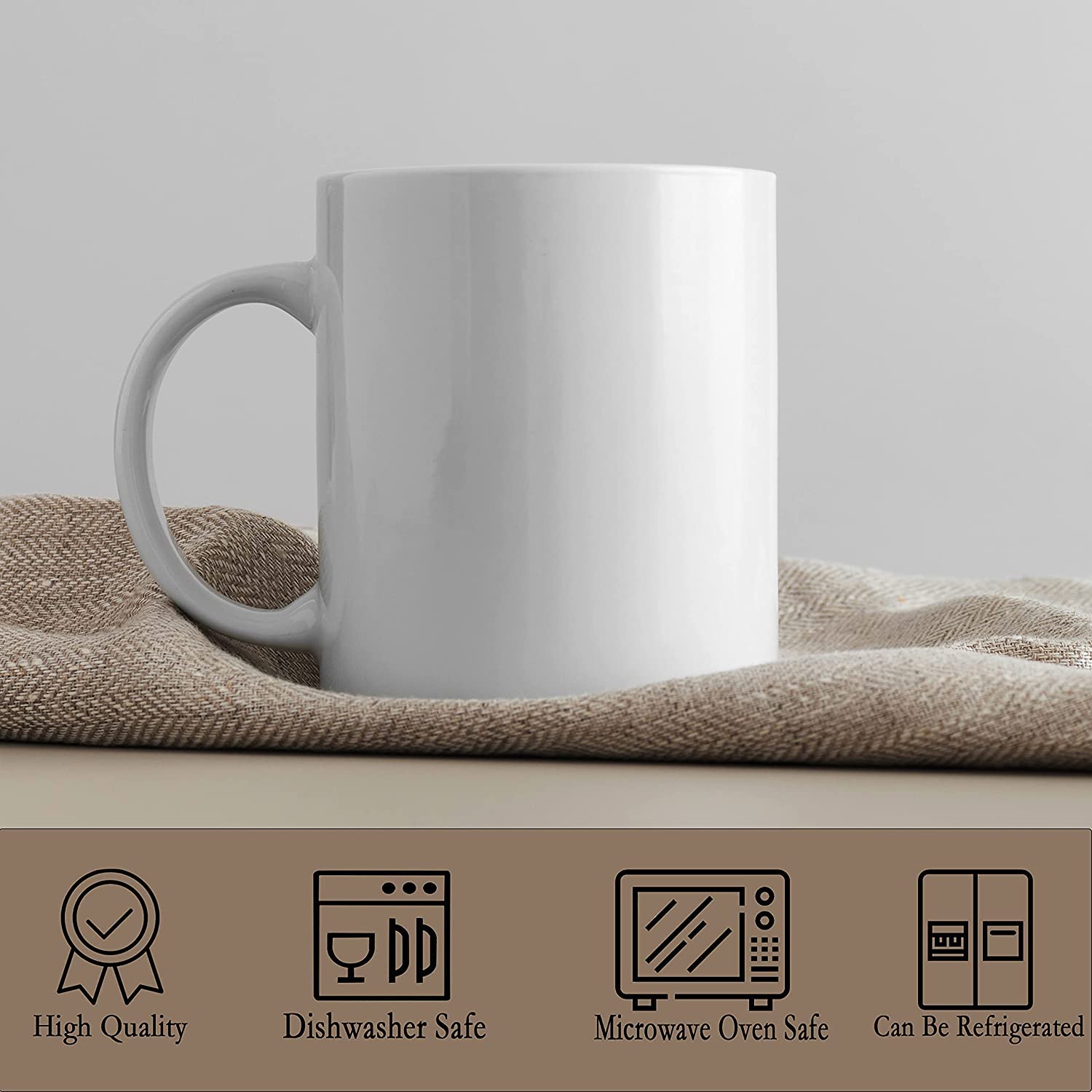 TANGLONG mug bouche large facilitant nettoyage et préparation d'impression