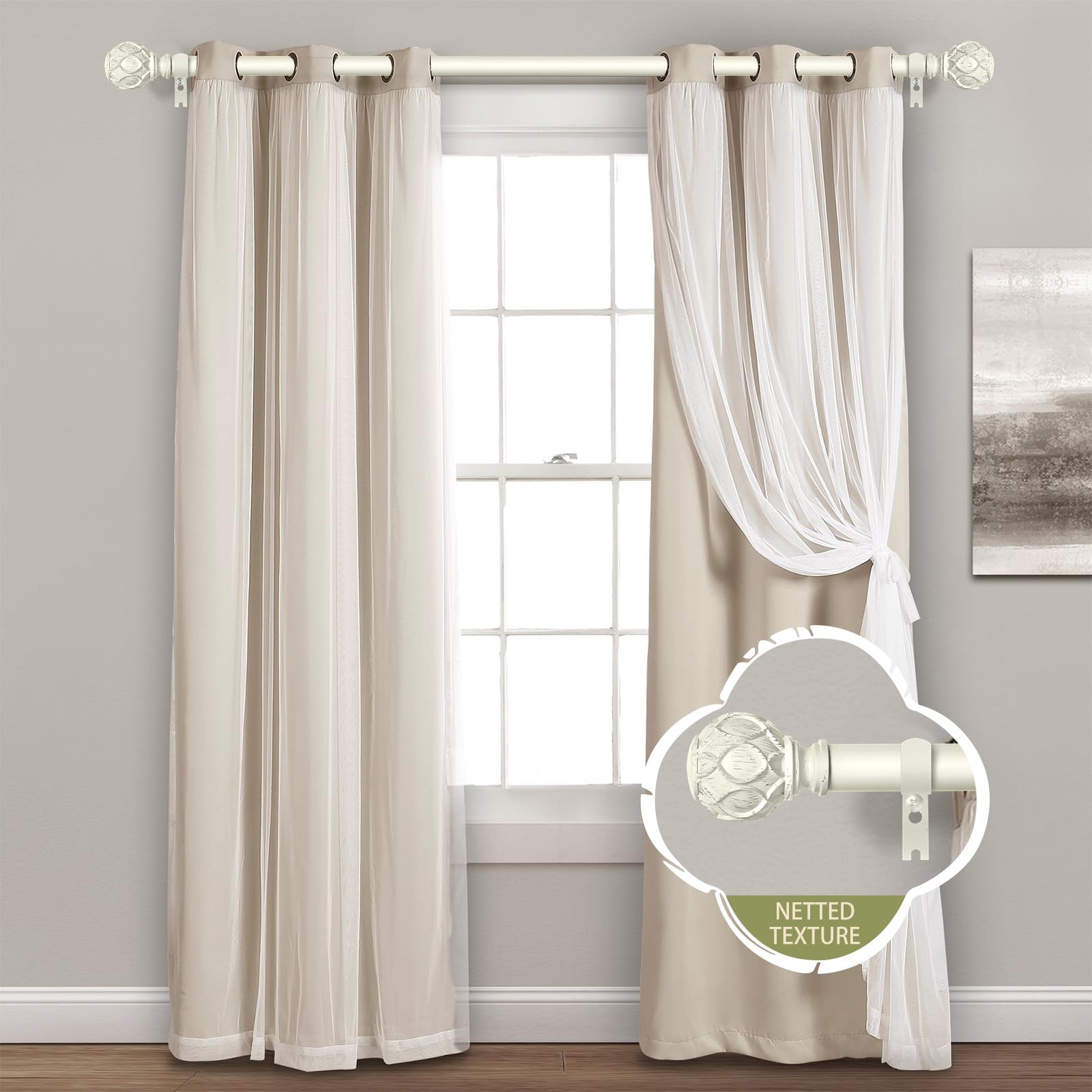 TANGWIN tringle dans décor farmhouse, ajoute charme bohème pratique