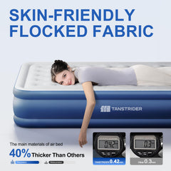 TANSTRIDER profil du matelas 18 pouces pour meilleure élévation et confort