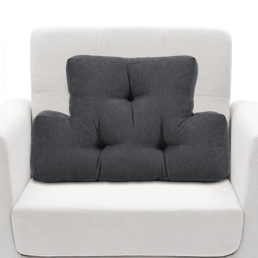 TANYOO coussin face sur fauteuil montrant maintien confortable