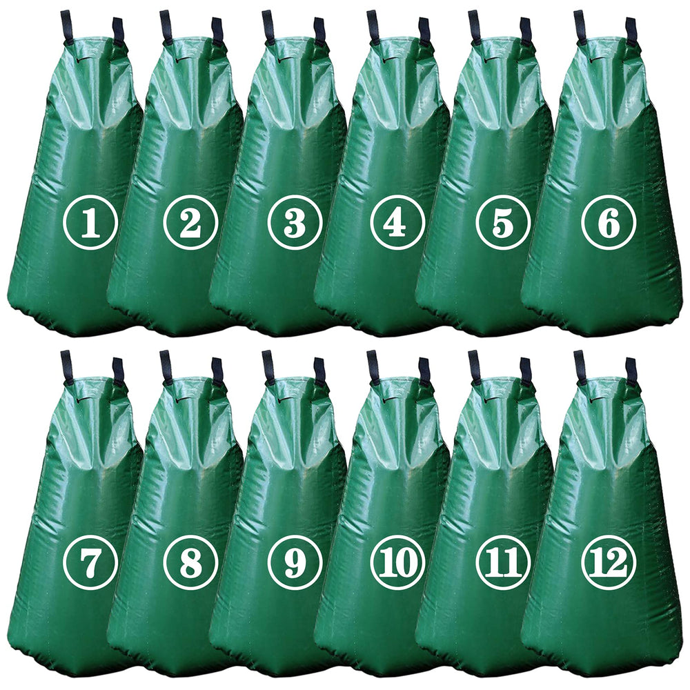Tanzfrosch vue frontale du sac d'arrosage avec capacité 20 gallons