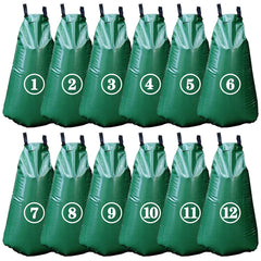 Tanzfrosch vue frontale du sac d'arrosage avec capacité 20 gallons