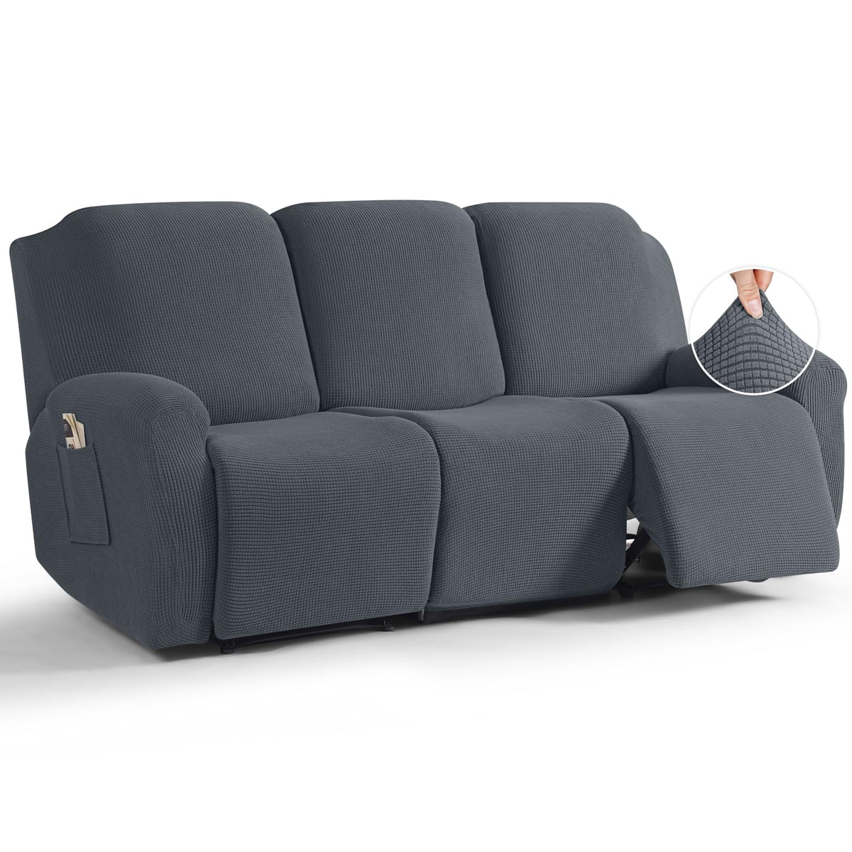 TAOCOCO housse face entière sur canapé relax, protège et modernise