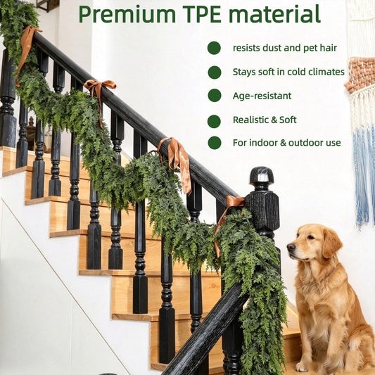 Tasruwat gros plan branche montrant texture PVC souple et aspect naturel
