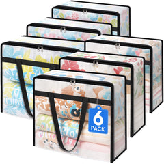 TasticTotes sac devant montrant emballage clair et gain de place
