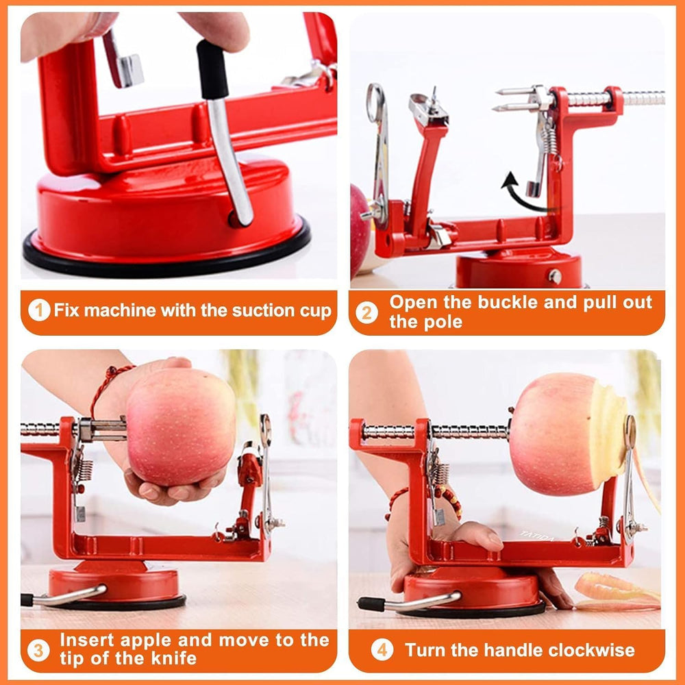 tatida en usage tranchage pomme illustrant efficacité et coupe régulière pour recettes