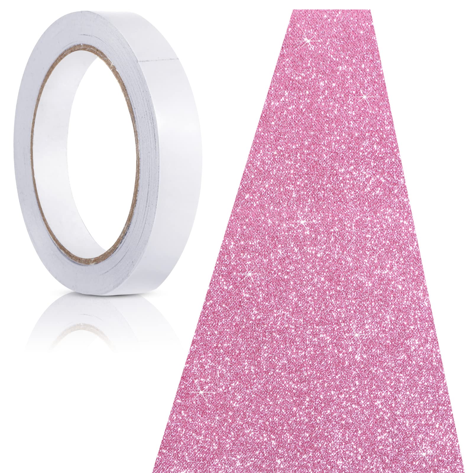 Tatuo mise en scène décor de fête montrant l'effet rose pailleté sur photos