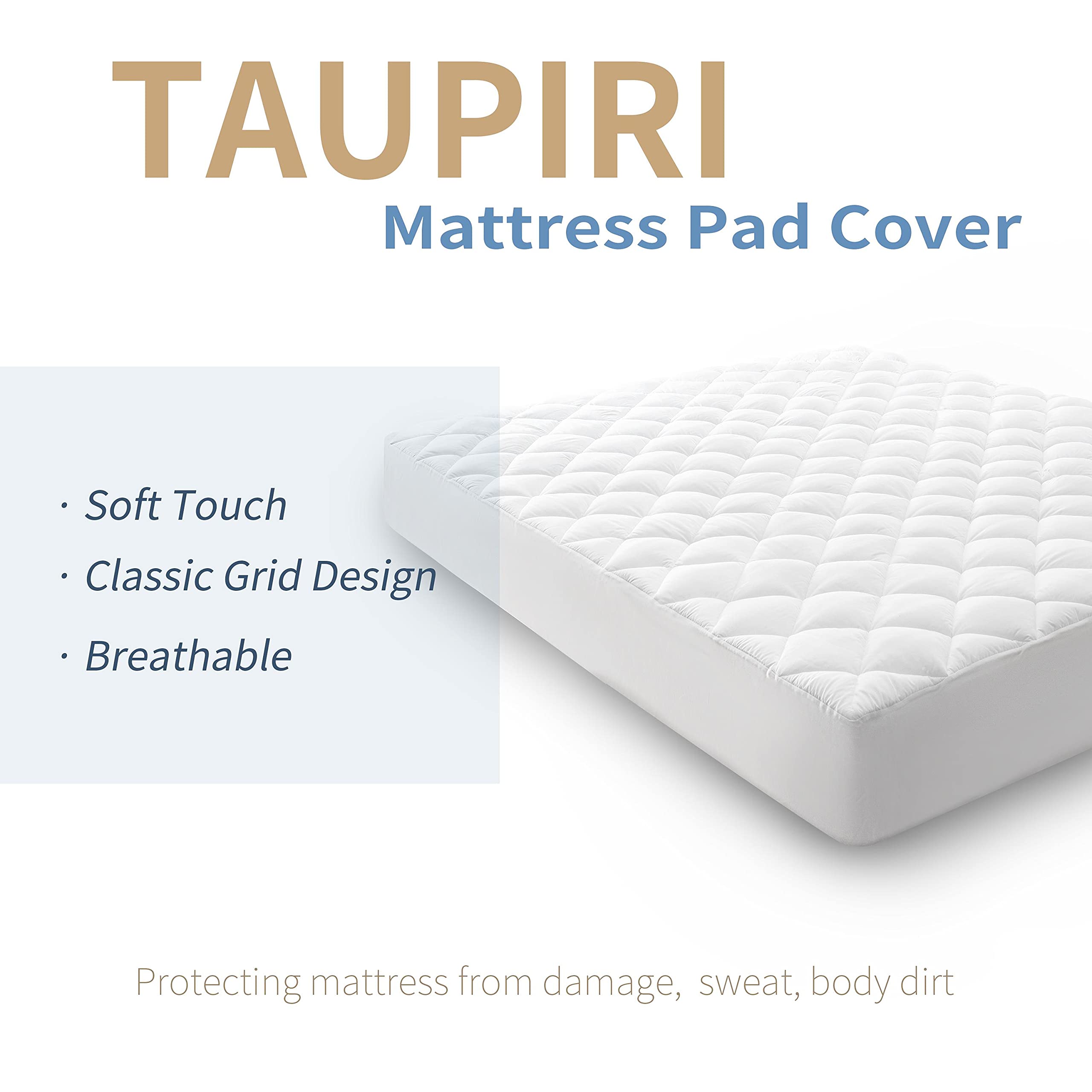 Taupiri gros plan du matelassage microfibre montrant douceur accrue