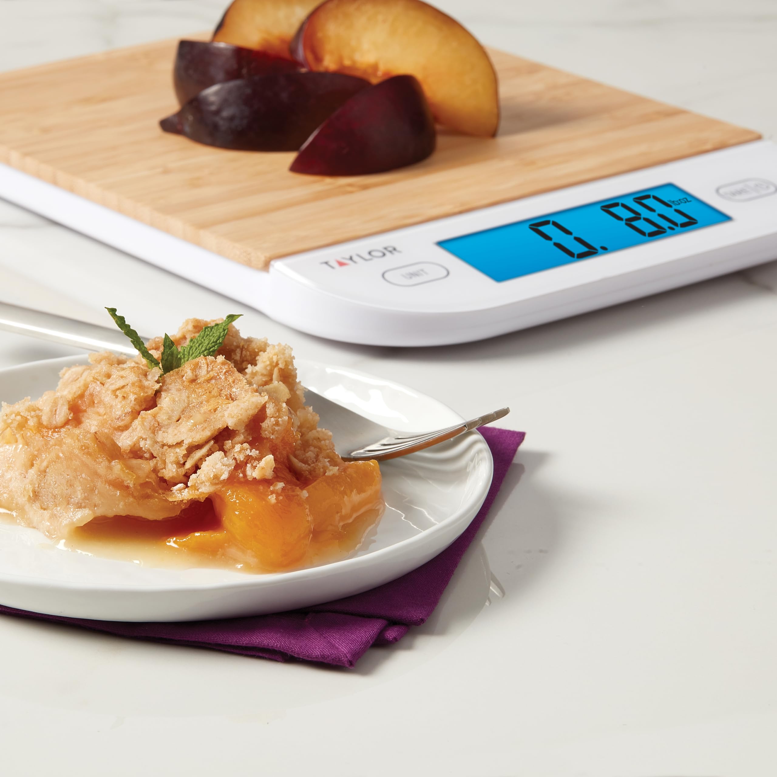 Taylor balance en usage pesant farine pour pâtisserie avec précision